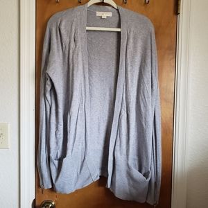 Michael Micheal Kors open draped cardigan